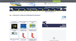 Desktop Screenshot of ciudaddeportivasarriguren.es